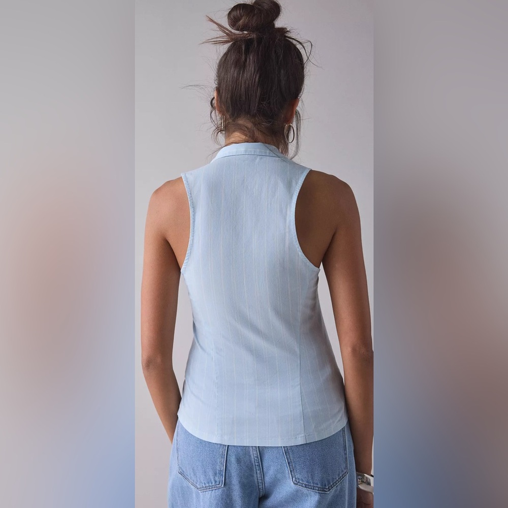 UO Party Girl Cotton-Blend Vest Top - Picture 2 of 5